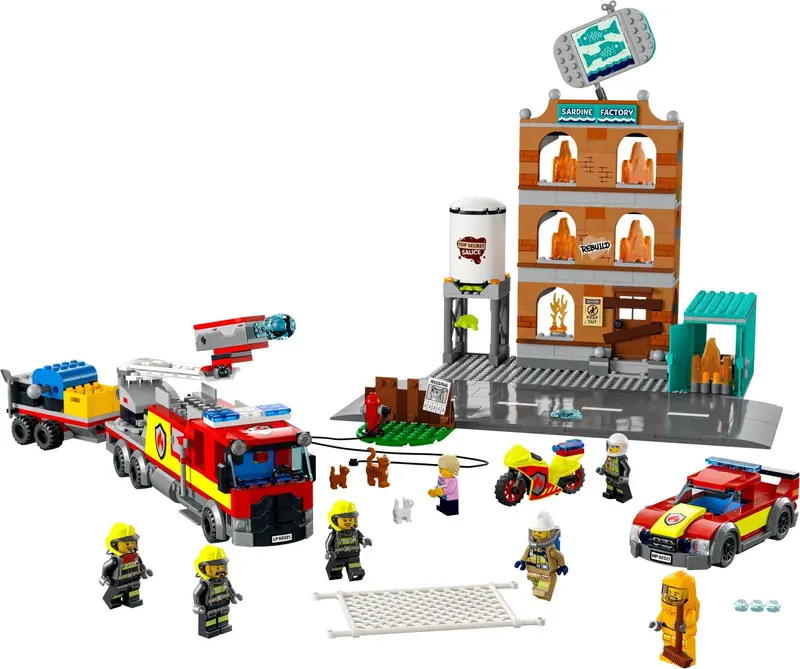 LEGO City 60321 Fire Brigade set