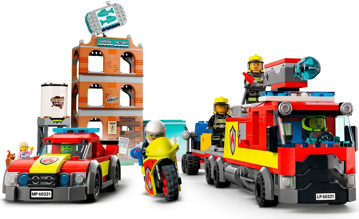 LEGO City 60321 Fire Brigade set, image 6