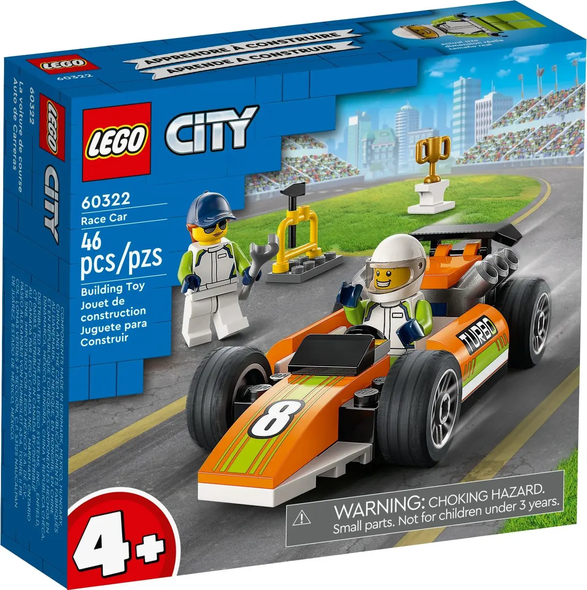 LEGO City 60322 Race Car set, image 5