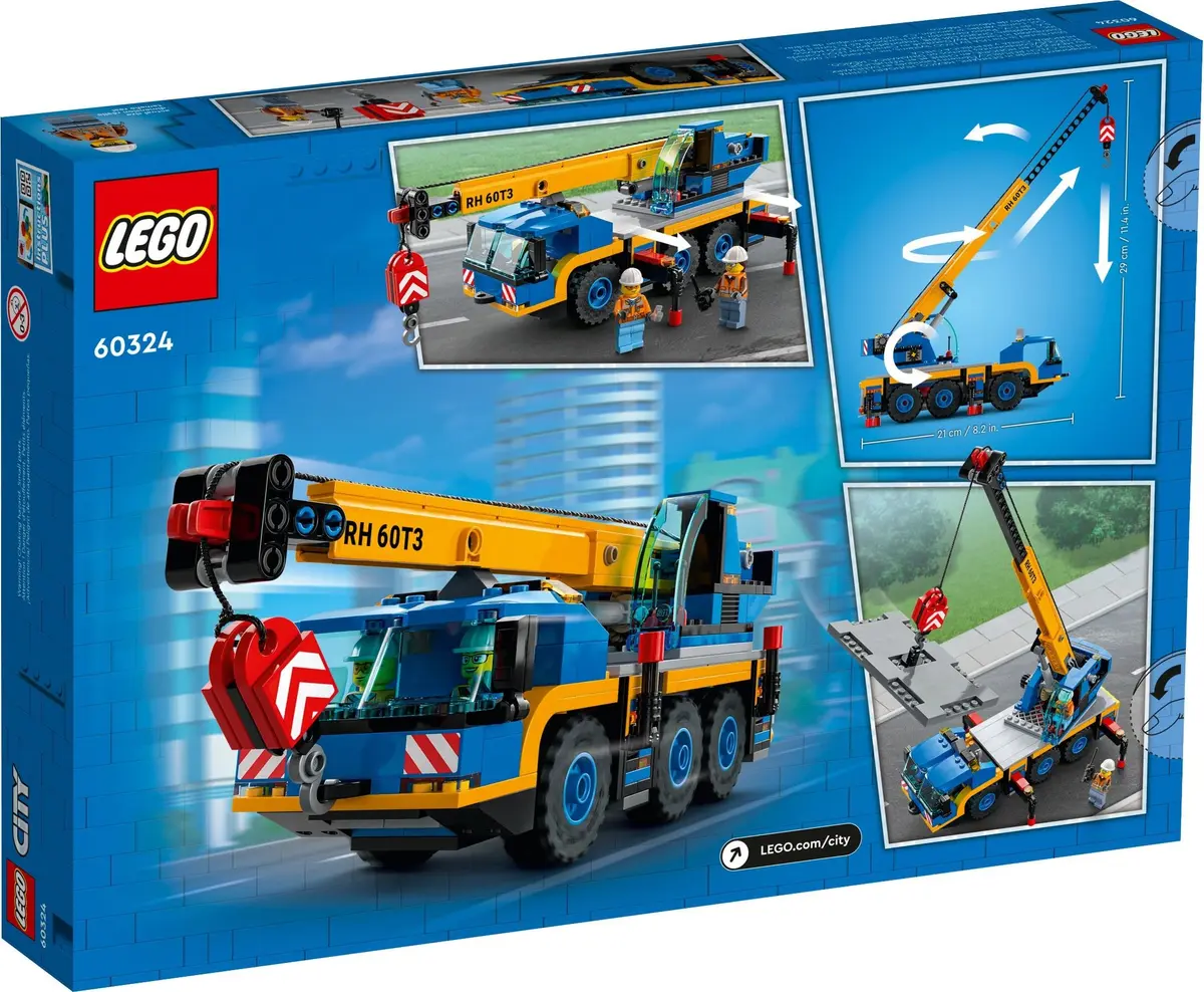 LEGO City 60324 Mobile Crane set, image 6