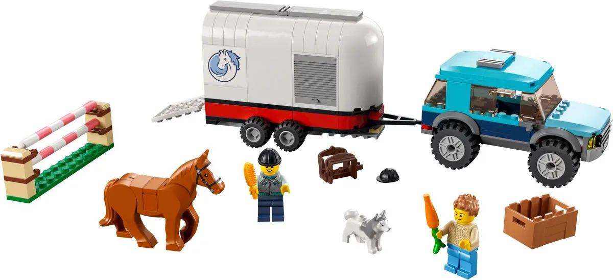 LEGO City 60327 Horse Transporter set