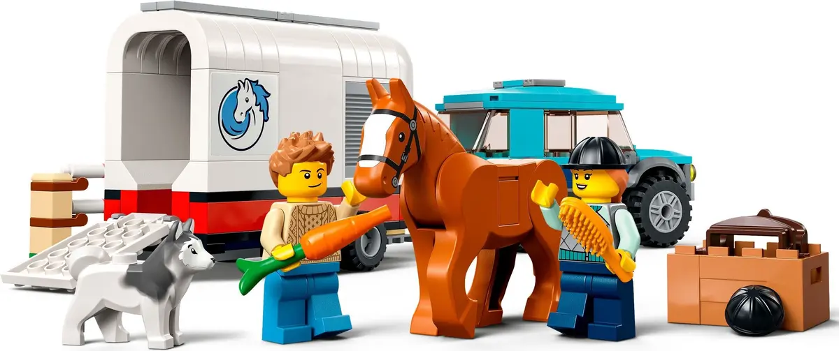 LEGO City 60327 Horse Transporter set, image 3