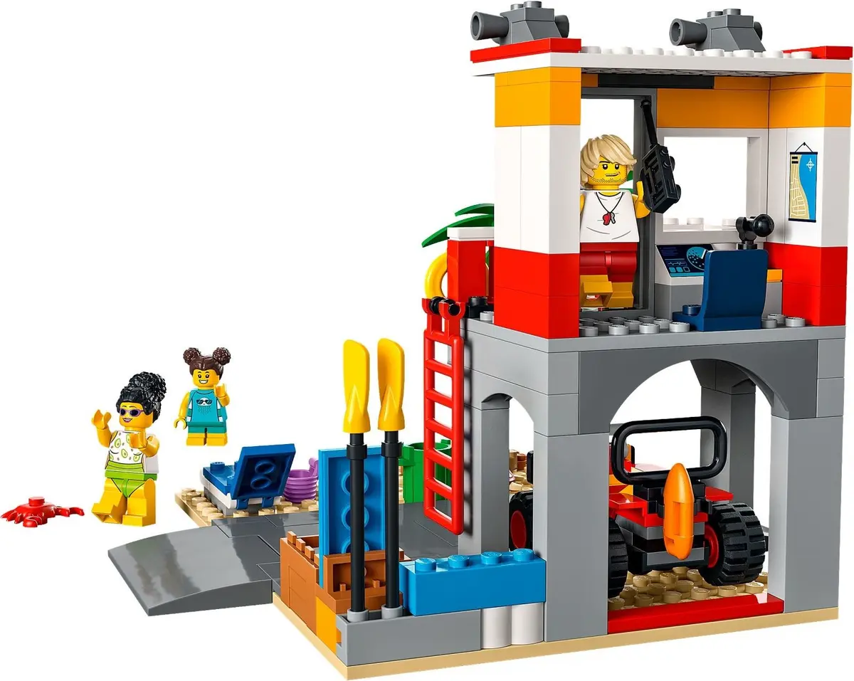 LEGO City 60328 Beach Lifeguard Station set, image 5