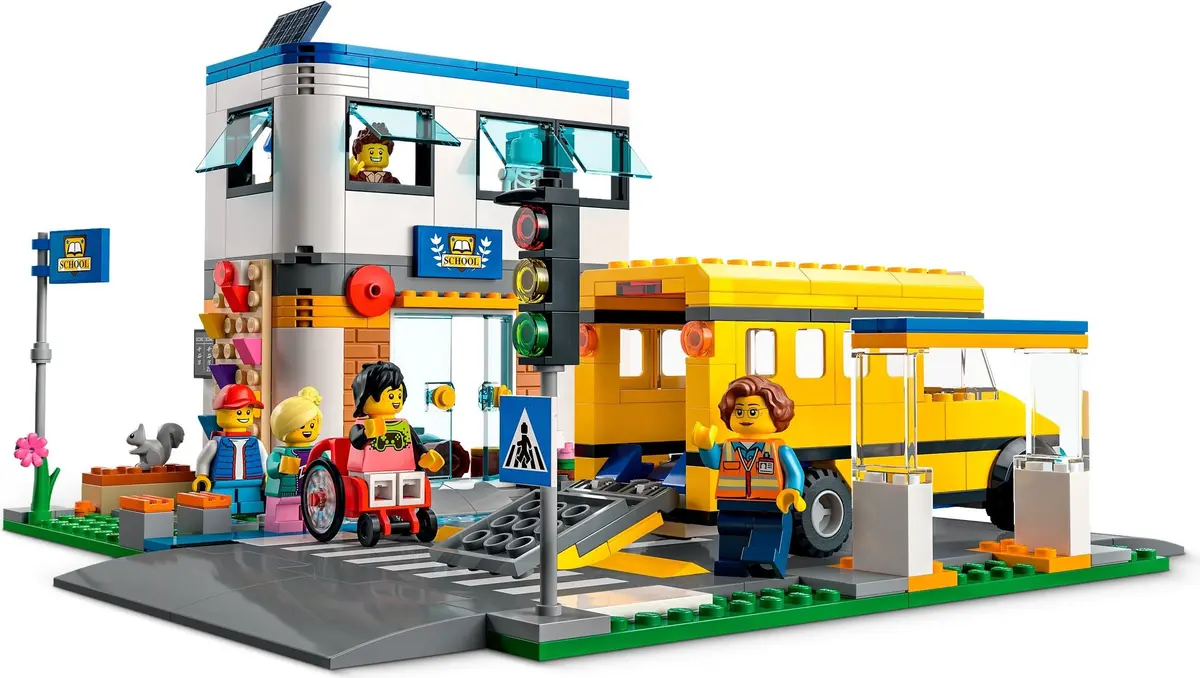 LEGO City 60329 School Day set, image 4