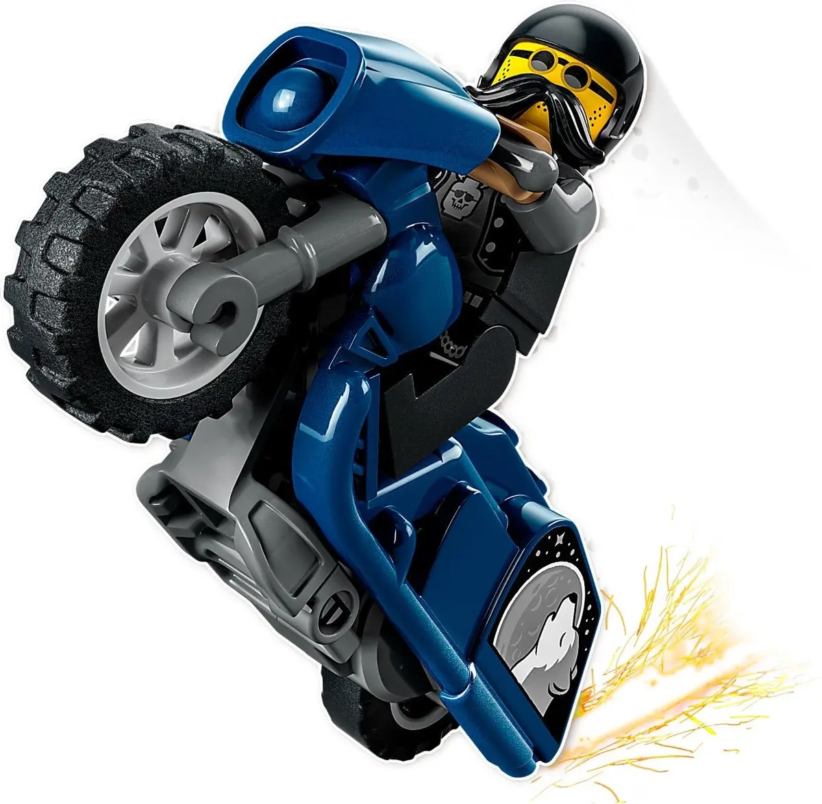 LEGO City 60331 Touring Stunt Bike set, image 3