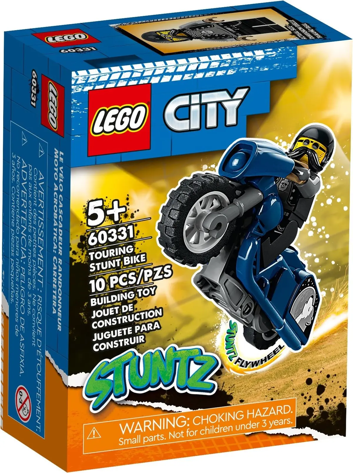 LEGO City 60331 Touring Stunt Bike set, image 2