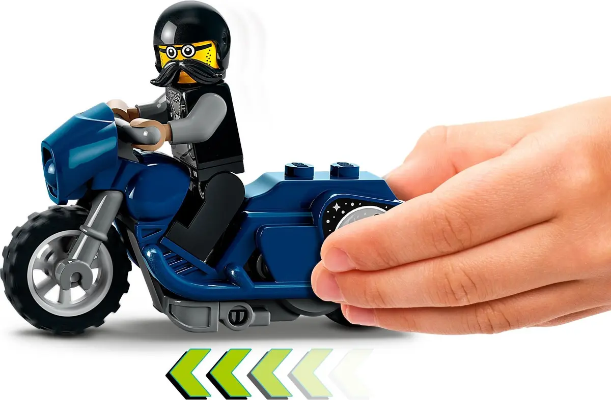 LEGO City 60331 Touring Stunt Bike set, image 4