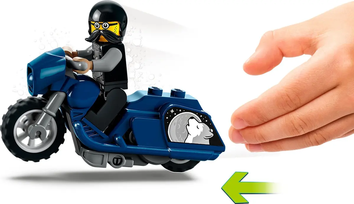 LEGO City 60331 Touring Stunt Bike set, image 5