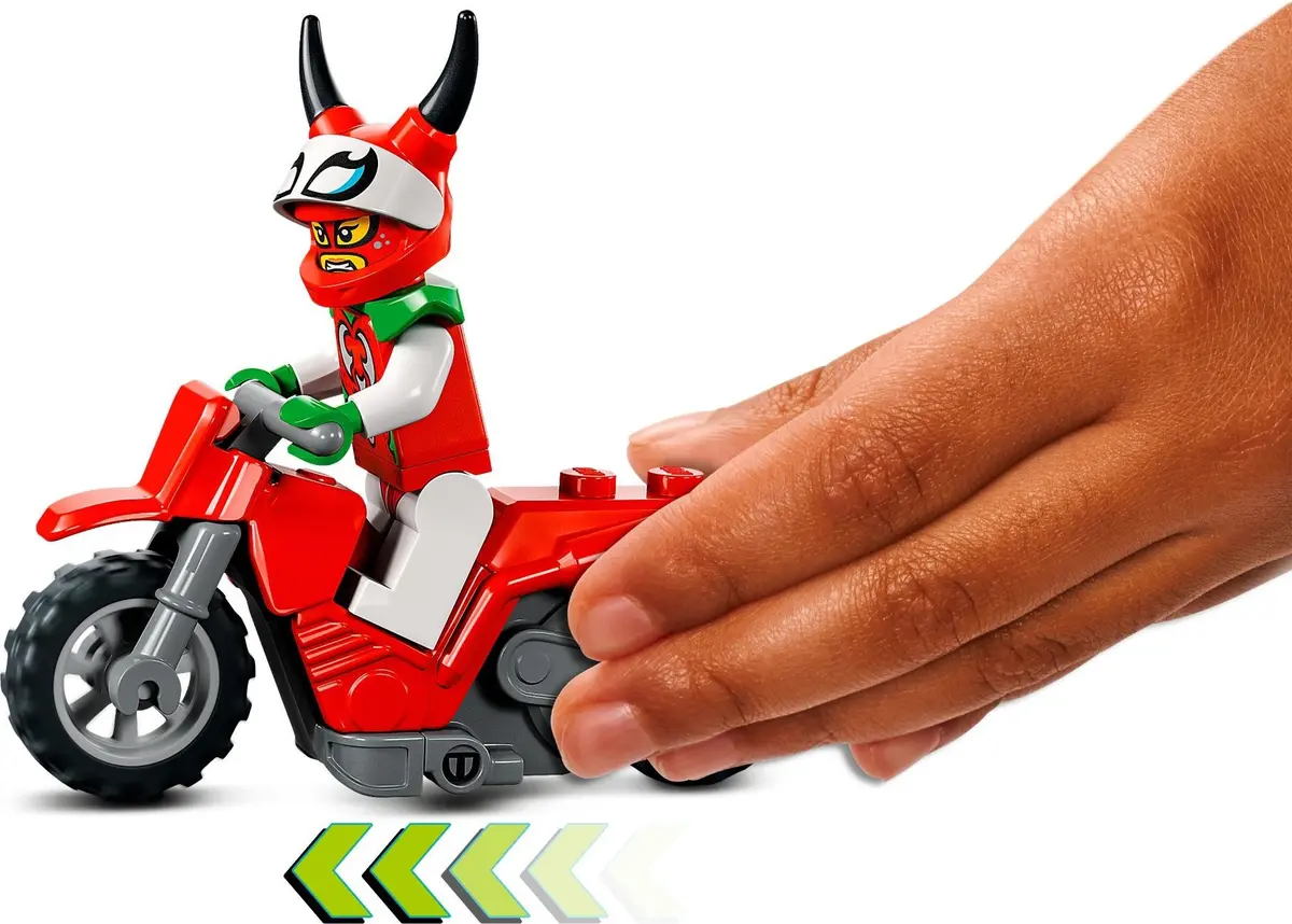 LEGO City 60332 Reckless Scorpion Stunt Bike set, image 4