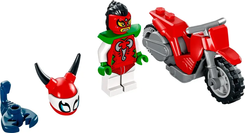 LEGO City 60332 Reckless Scorpion Stunt Bike set