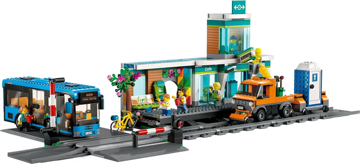 LEGO City 60335 Train Station set, image 4