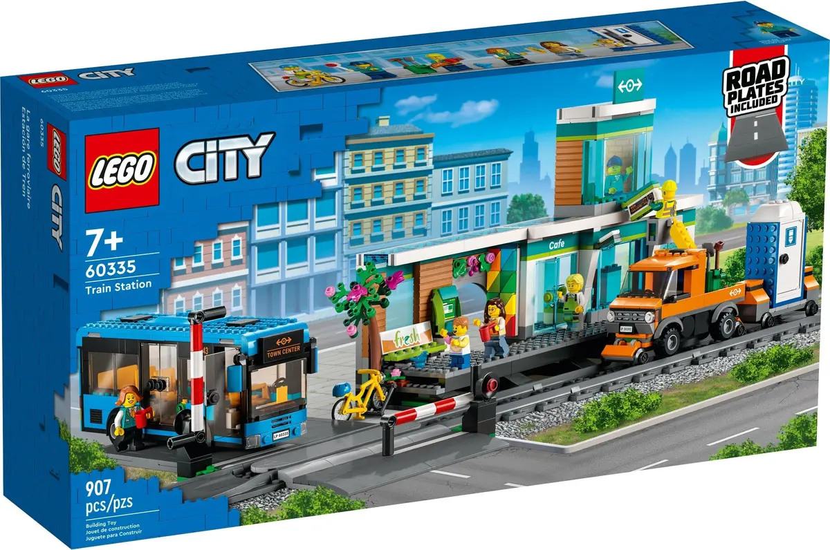 LEGO City 60335 Train Station set, image 2