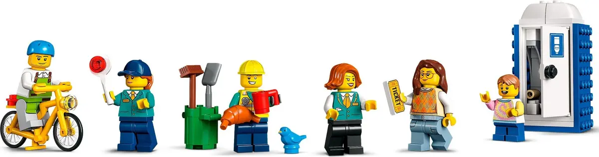 LEGO City 60335 Train Station set, image 9