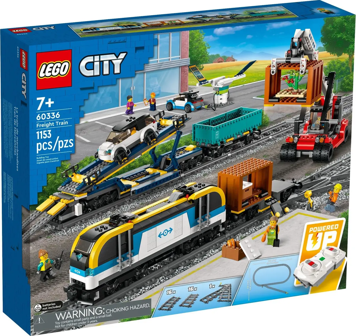 LEGO City 60336 Freight Train set, image 2