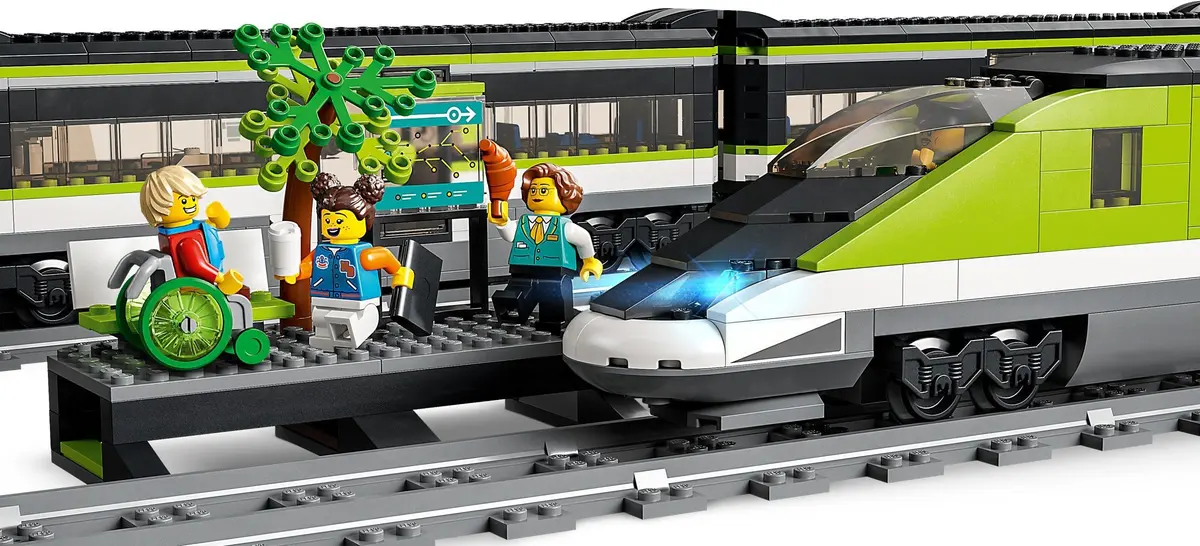 LEGO City 60337 Express Passenger Train set, image 8