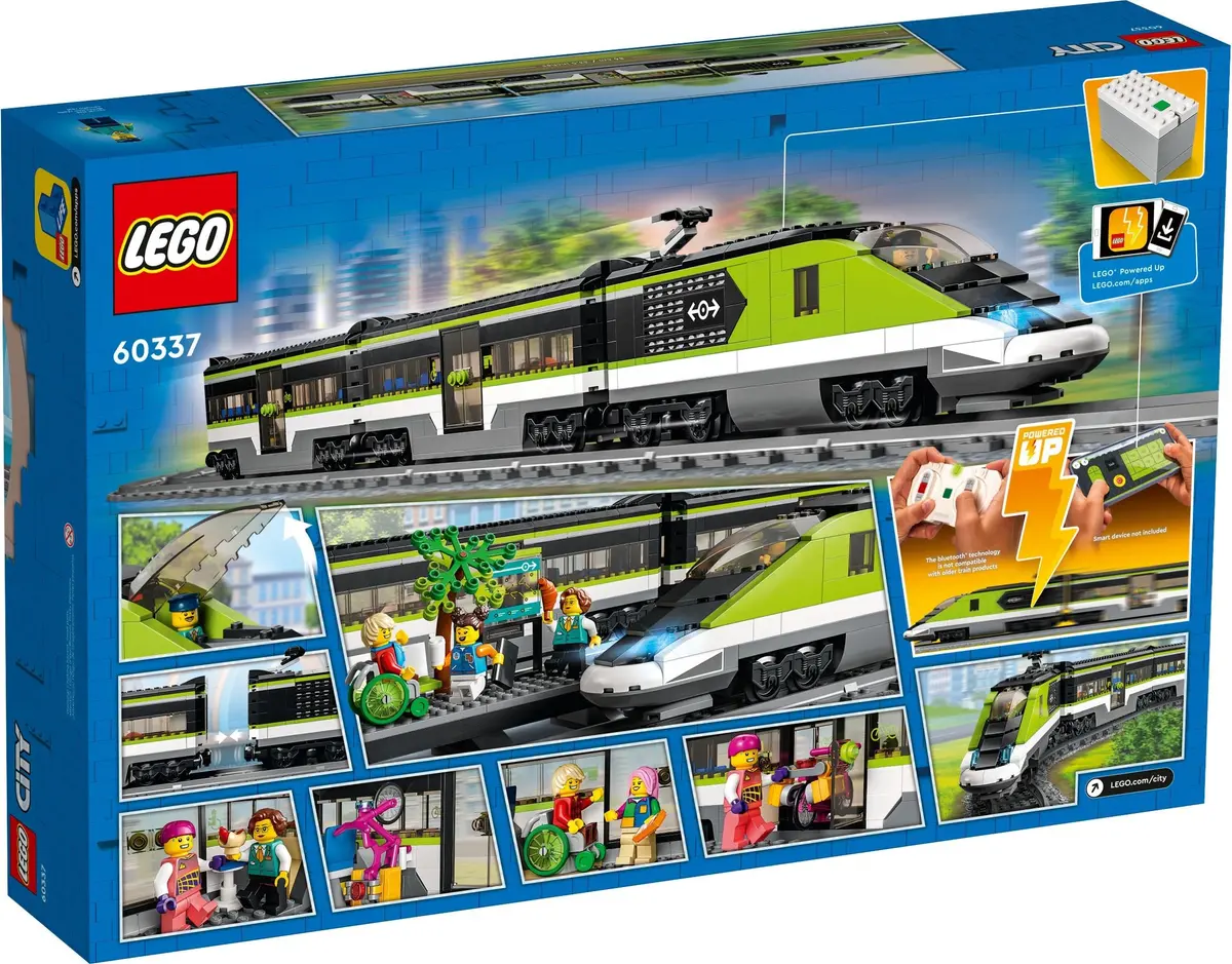 LEGO City 60337 Express Passenger Train set, image 5