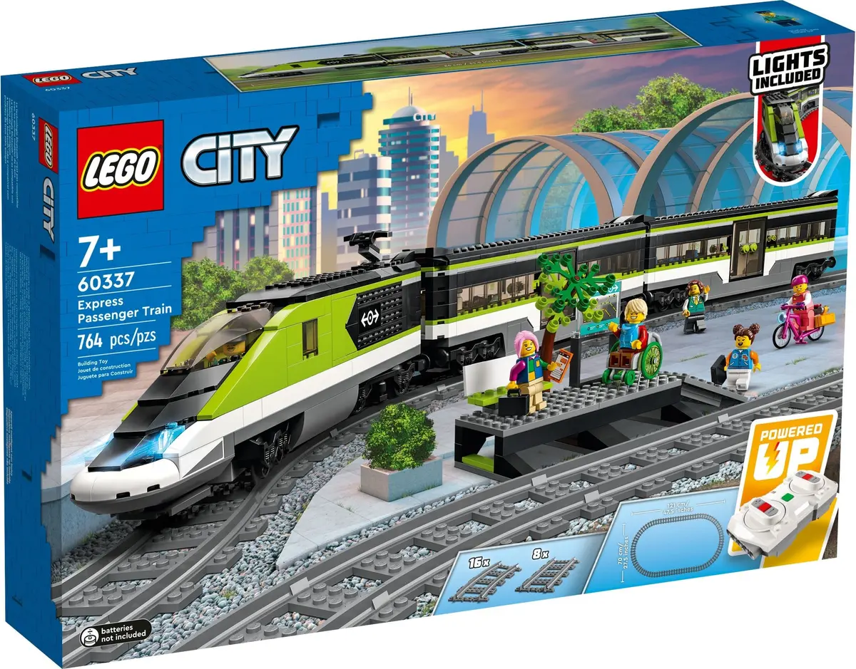 LEGO City 60337 Express Passenger Train set, image 2