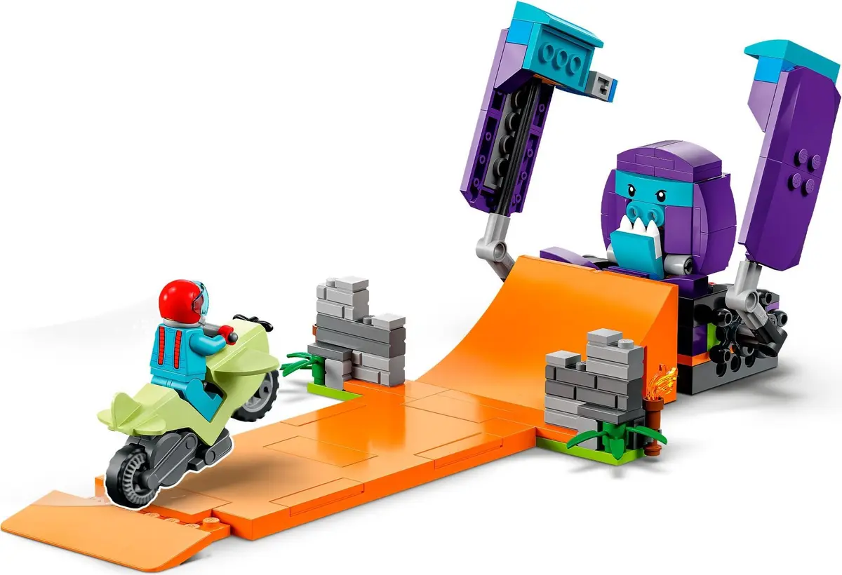 LEGO City 60338 Chimpanzee Smash Stunt Loop set, image 3