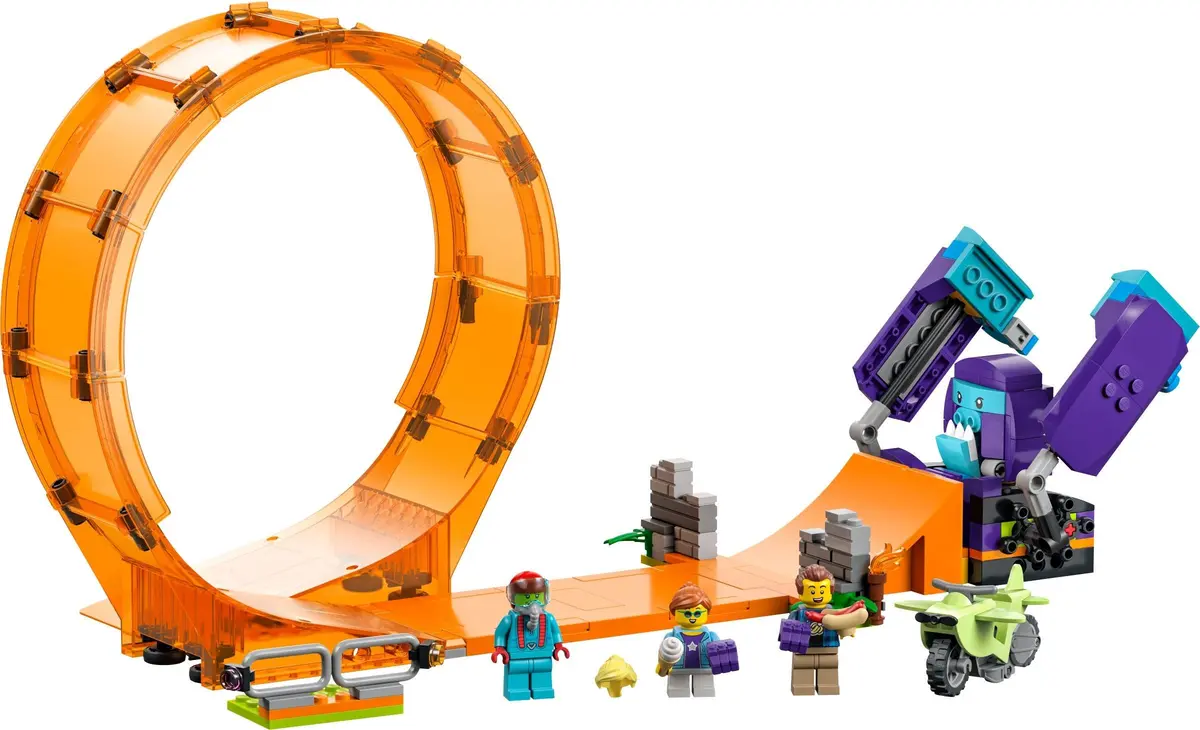 LEGO City 60338 Chimpanzee Smash Stunt Loop set