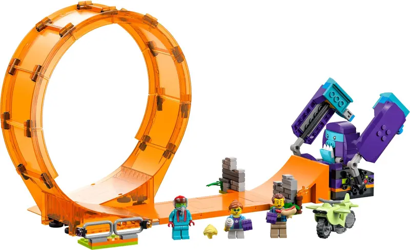 LEGO City 60338 Chimpanzee Smash Stunt Loop set
