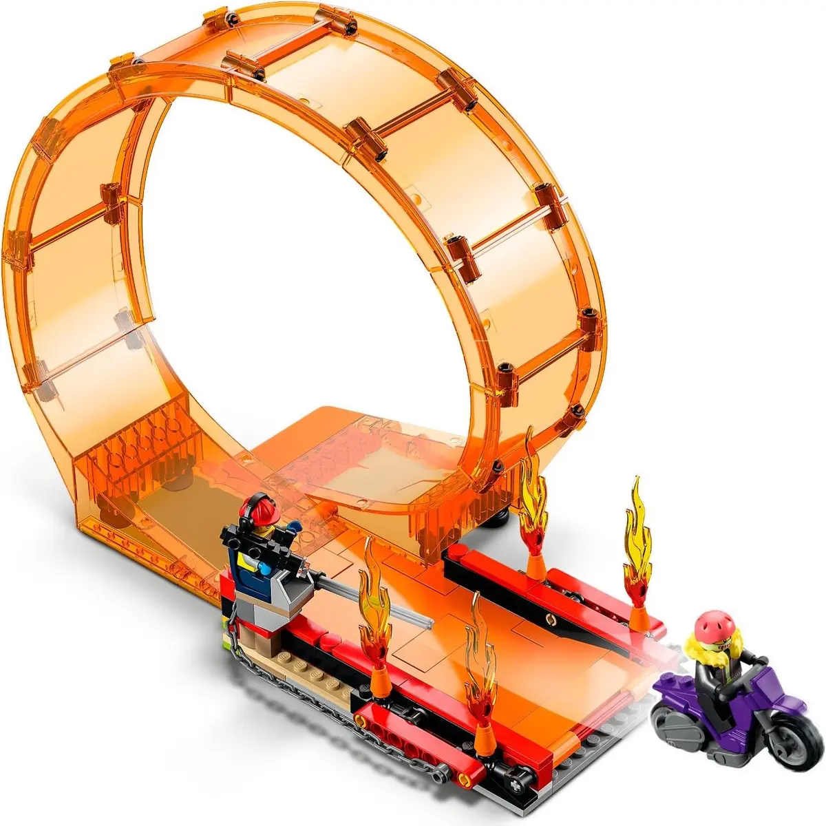 LEGO City 60339 Double Loop Stunt Arena set, image 9