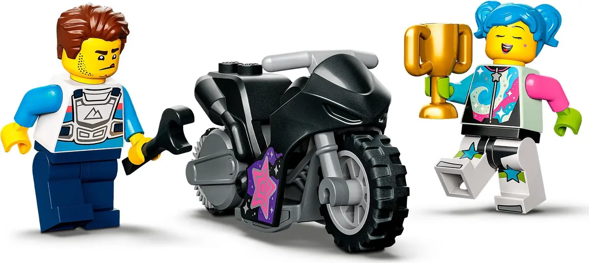 LEGO City 60341 The Knockdown Stunt Challenge set, image 5