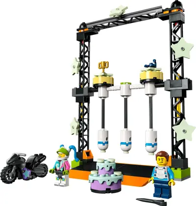 LEGO City 60341 The Knockdown Stunt Challenge set