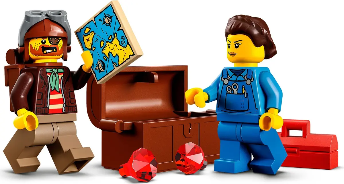 LEGO City 60342 The Shark Attack Stunt Challenge set, image 4