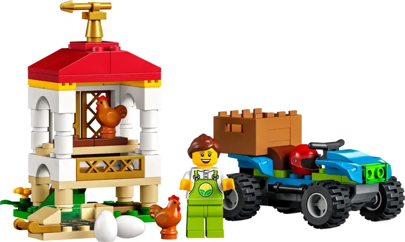 LEGO City 60344 Chicken Henhouse set