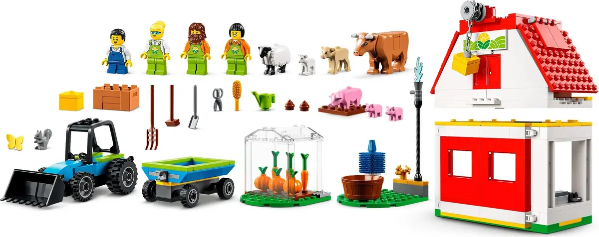LEGO City 60346 Barn & Farm Animals set, image 3