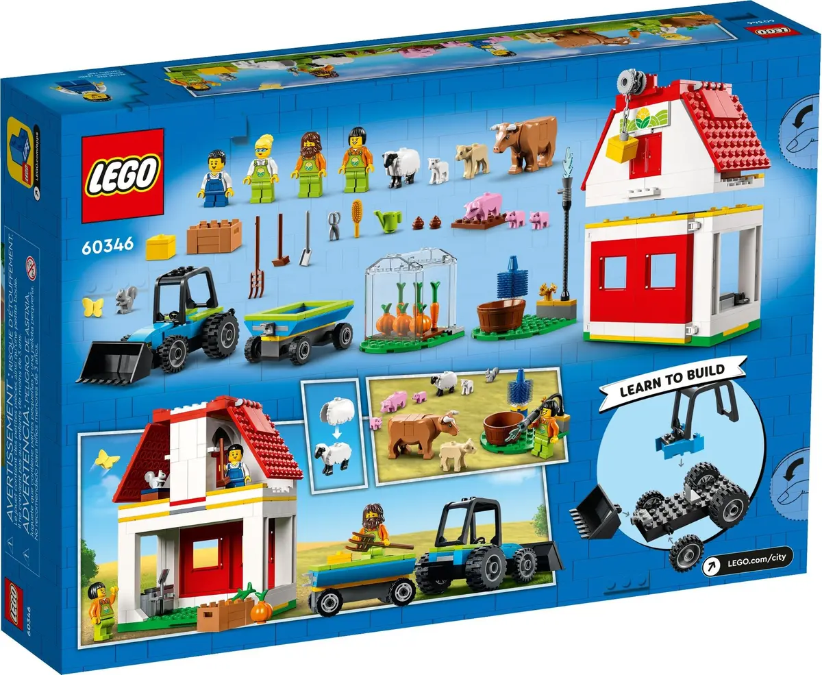 LEGO City 60346 Barn & Farm Animals set, image 8