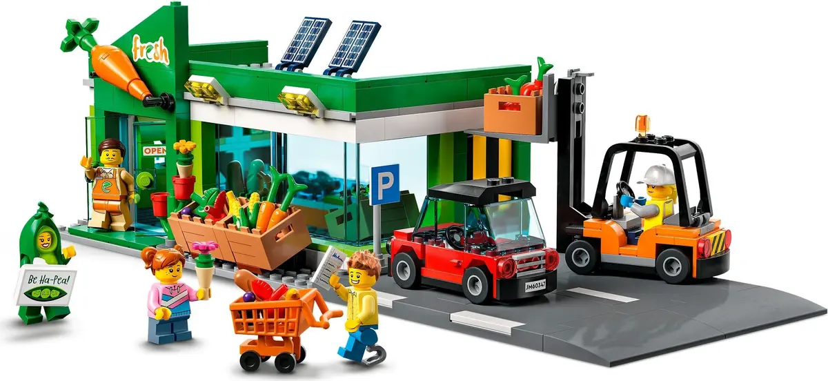 LEGO City 60347 Grocery Store set, image 4