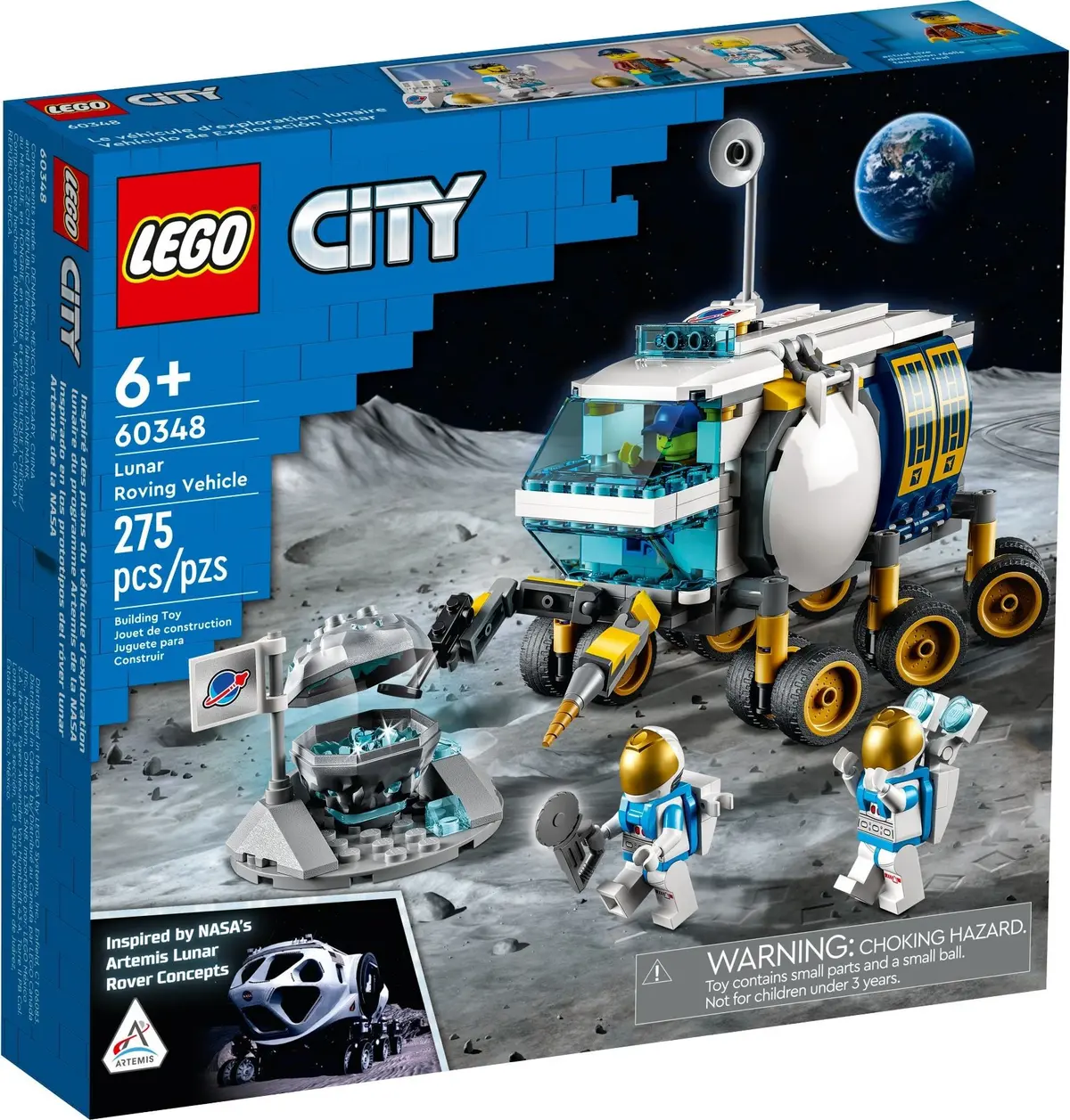 LEGO City 60348 Lunar Roving Vehicle set, image 2