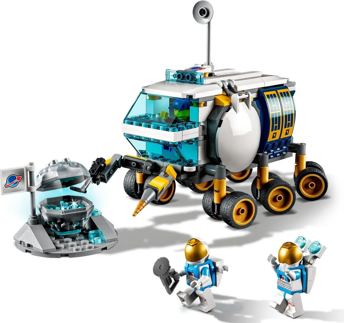 LEGO City 60348 Lunar Roving Vehicle set, image 3