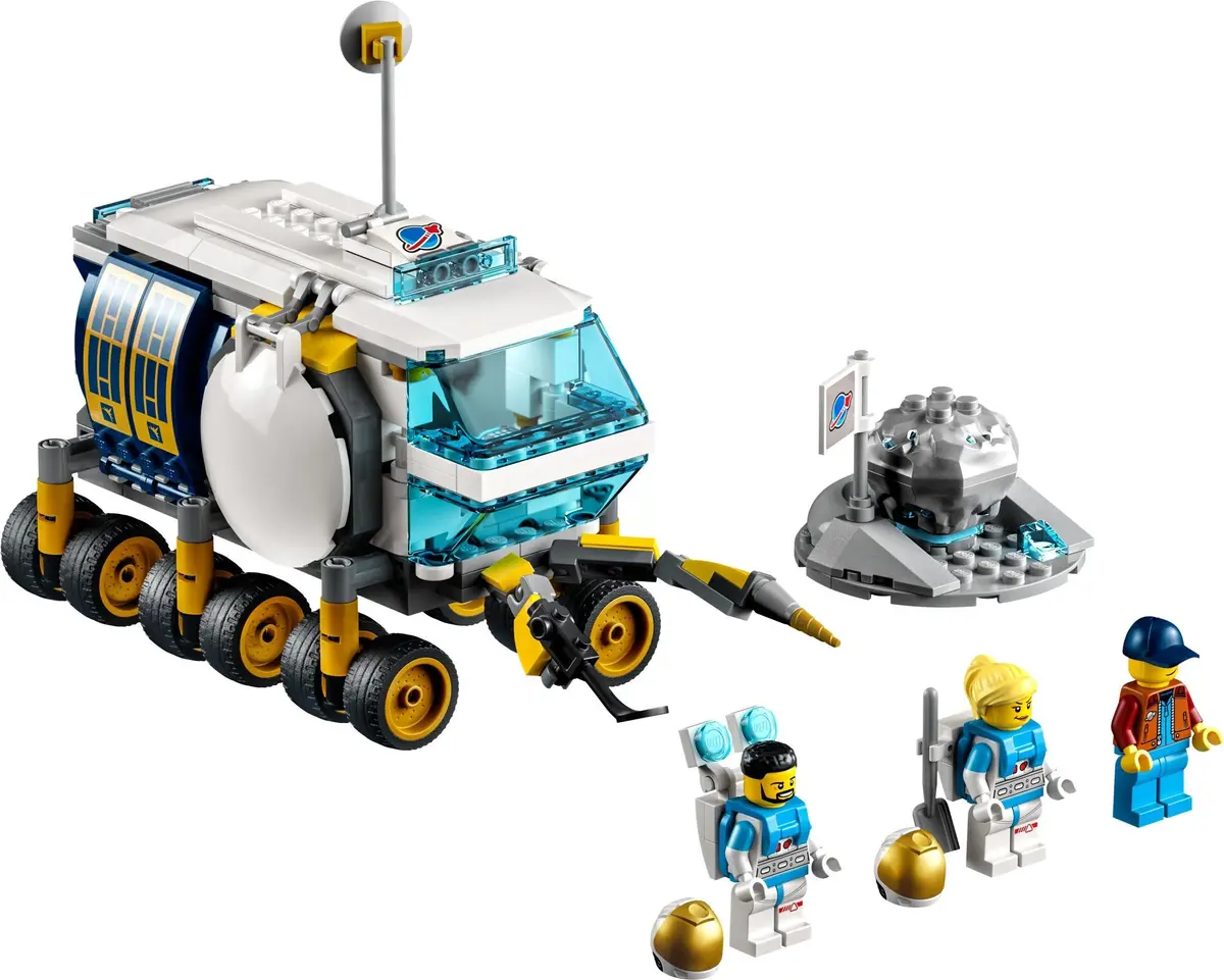 LEGO City 60348 Lunar Roving Vehicle set