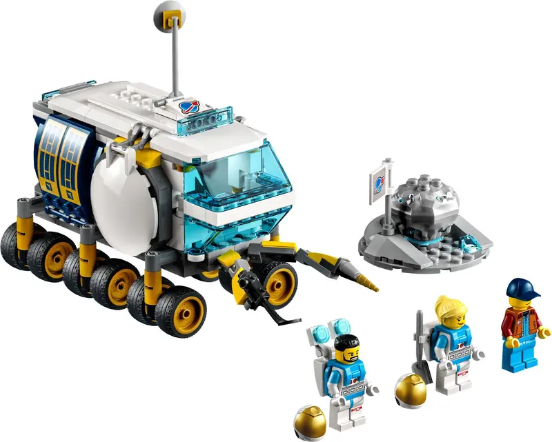 LEGO City 60348 Lunar Roving Vehicle set