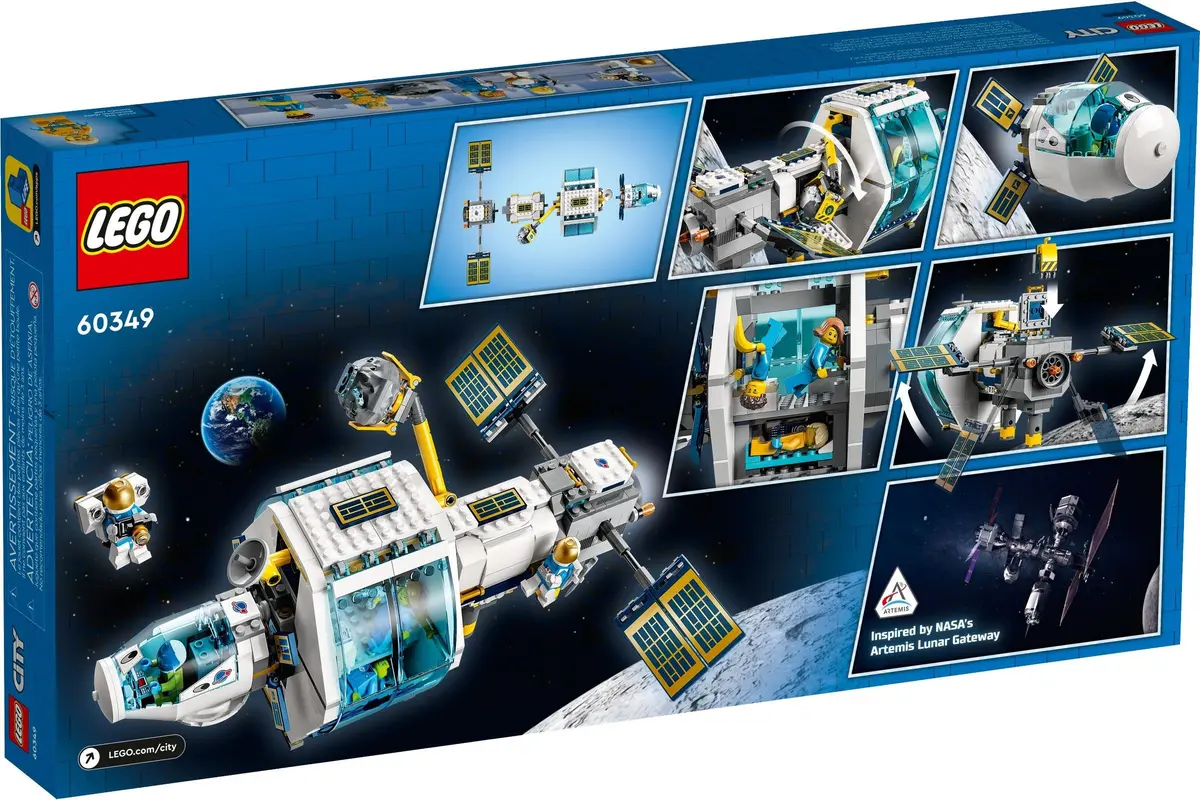 LEGO City 60349 Lunar Space Station set, image 10