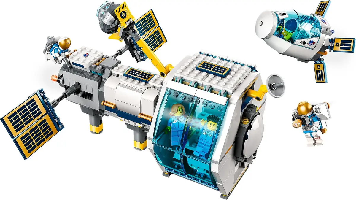 LEGO City 60349 Lunar Space Station set, image 4
