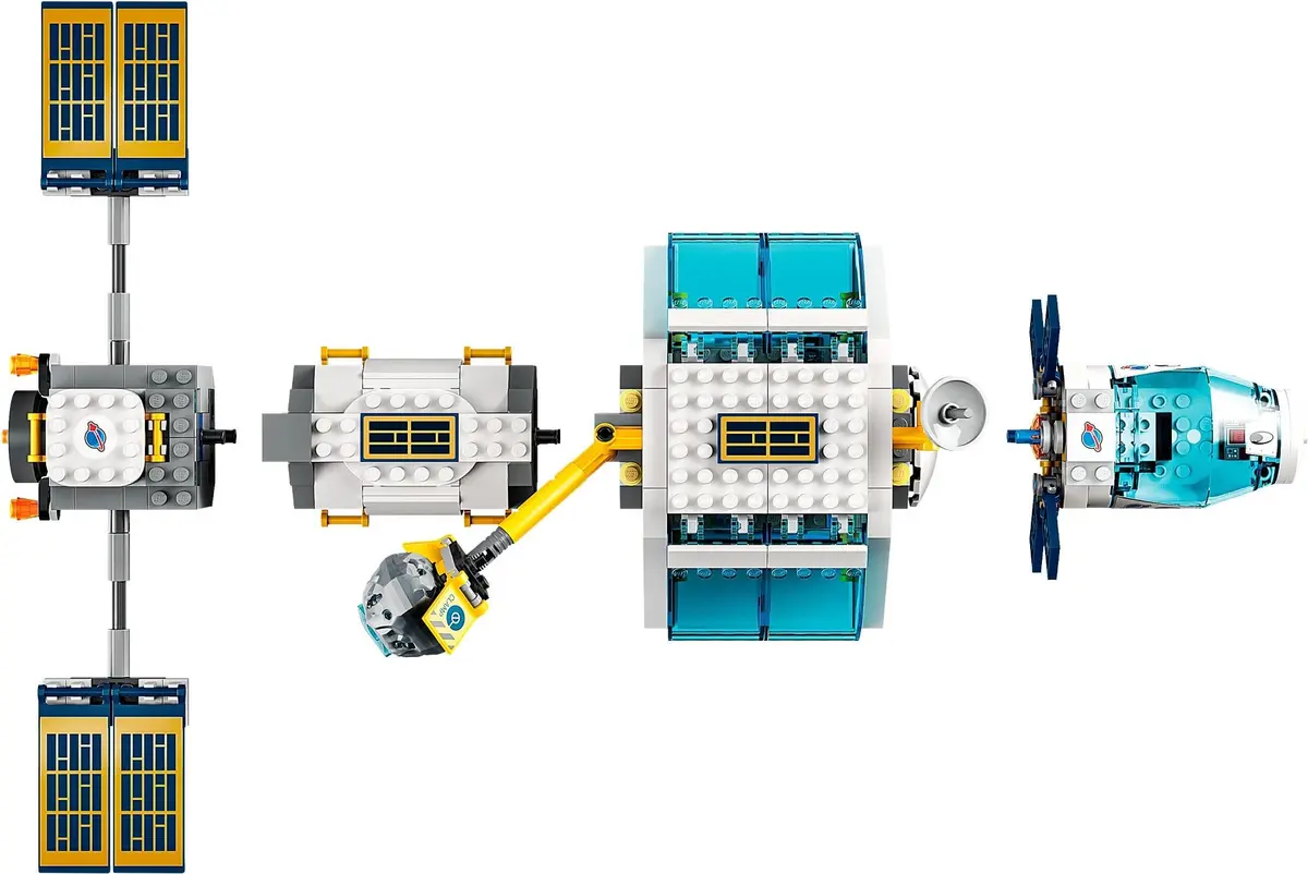 LEGO City 60349 Lunar Space Station set, image 9