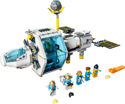 LEGO City 60349 Lunar Space Station set