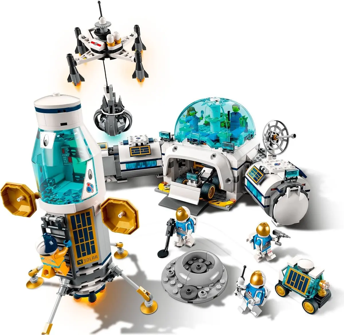 LEGO City 60350 Lunar Research Base set, image 4
