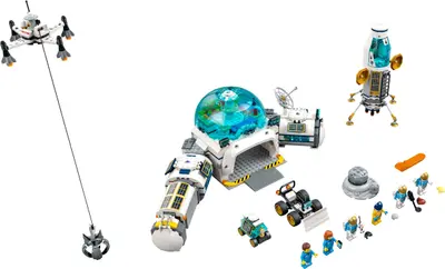 LEGO City 60350 Lunar Research Base set