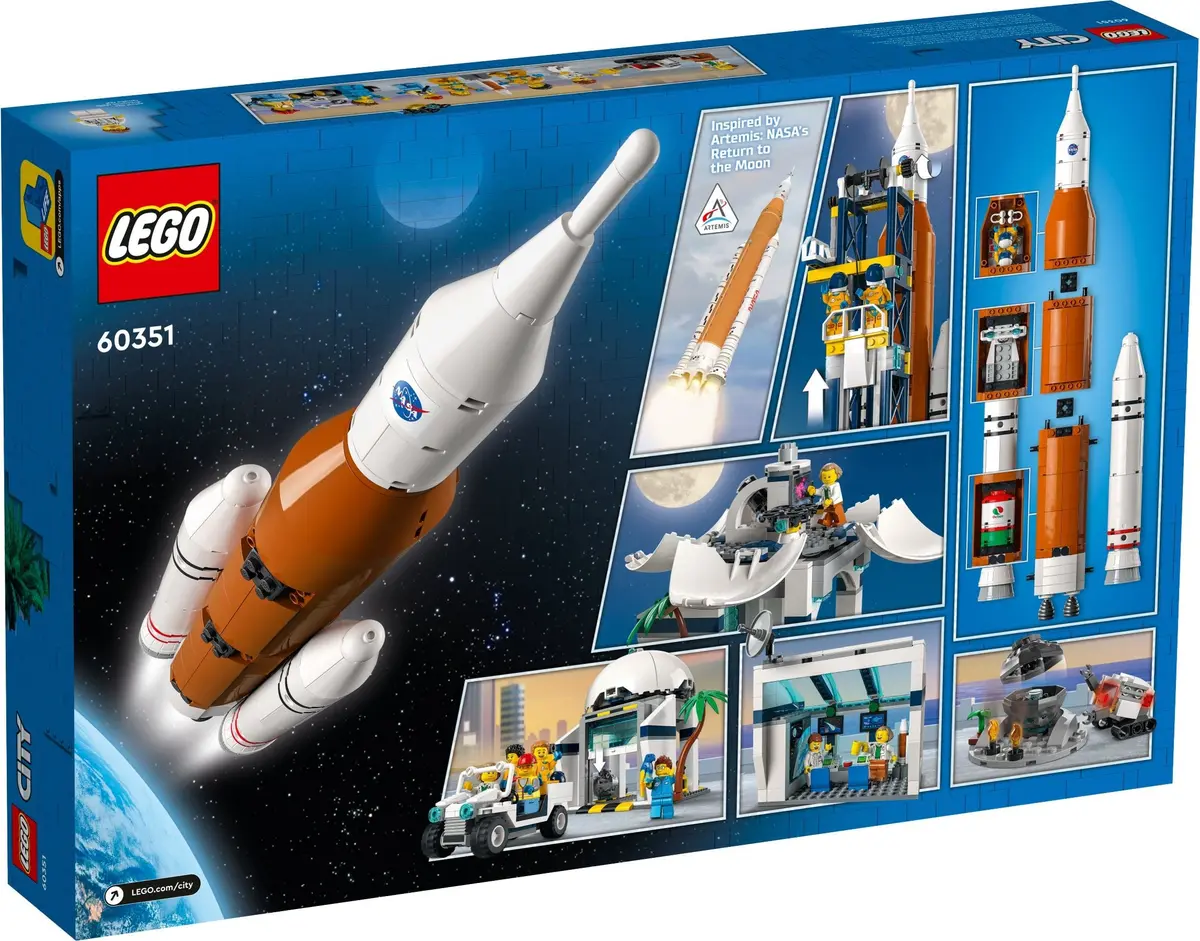 LEGO City 60351 Rocket Launch Centre set, image 3
