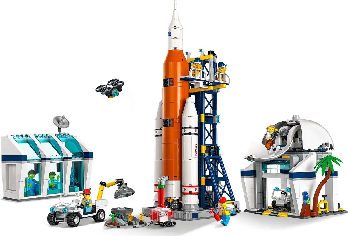 LEGO City 60351 Rocket Launch Centre set, image 5