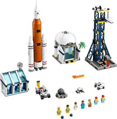 LEGO City 60351 Rocket Launch Centre set
