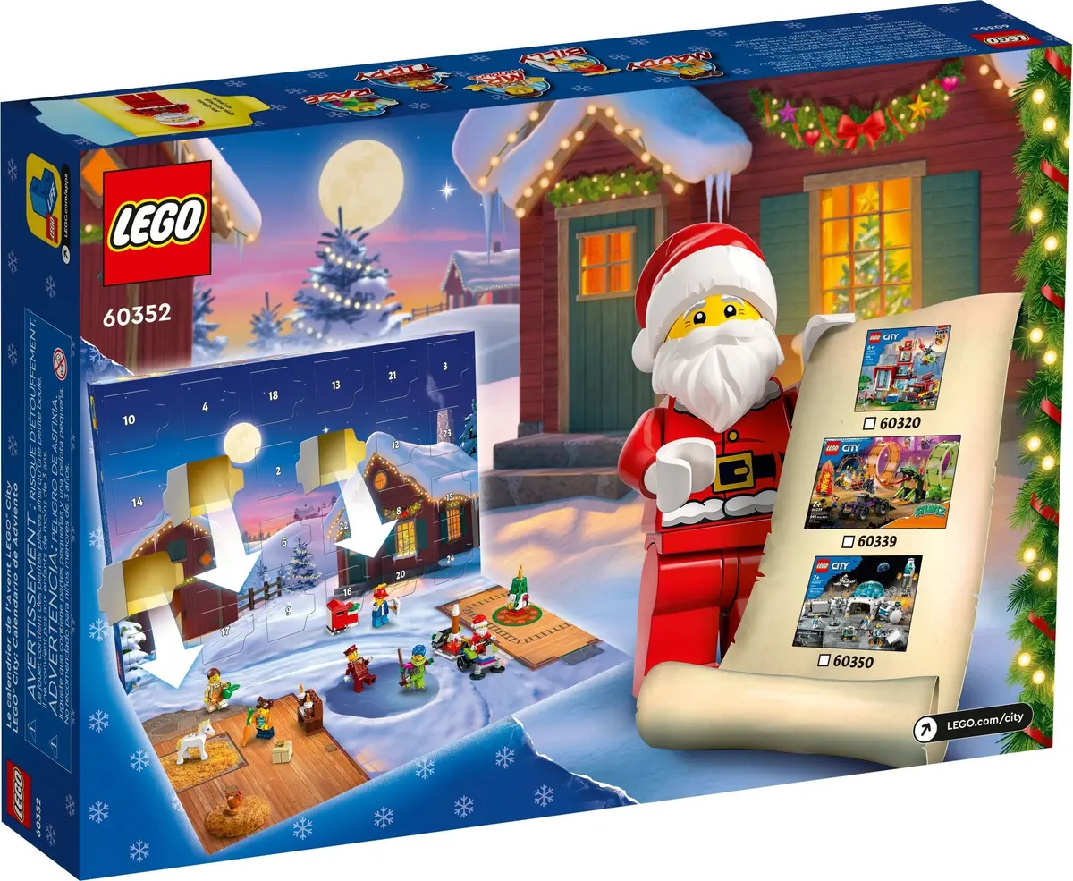 LEGO City 60352 LEGO City Advent Calendar set, image 5