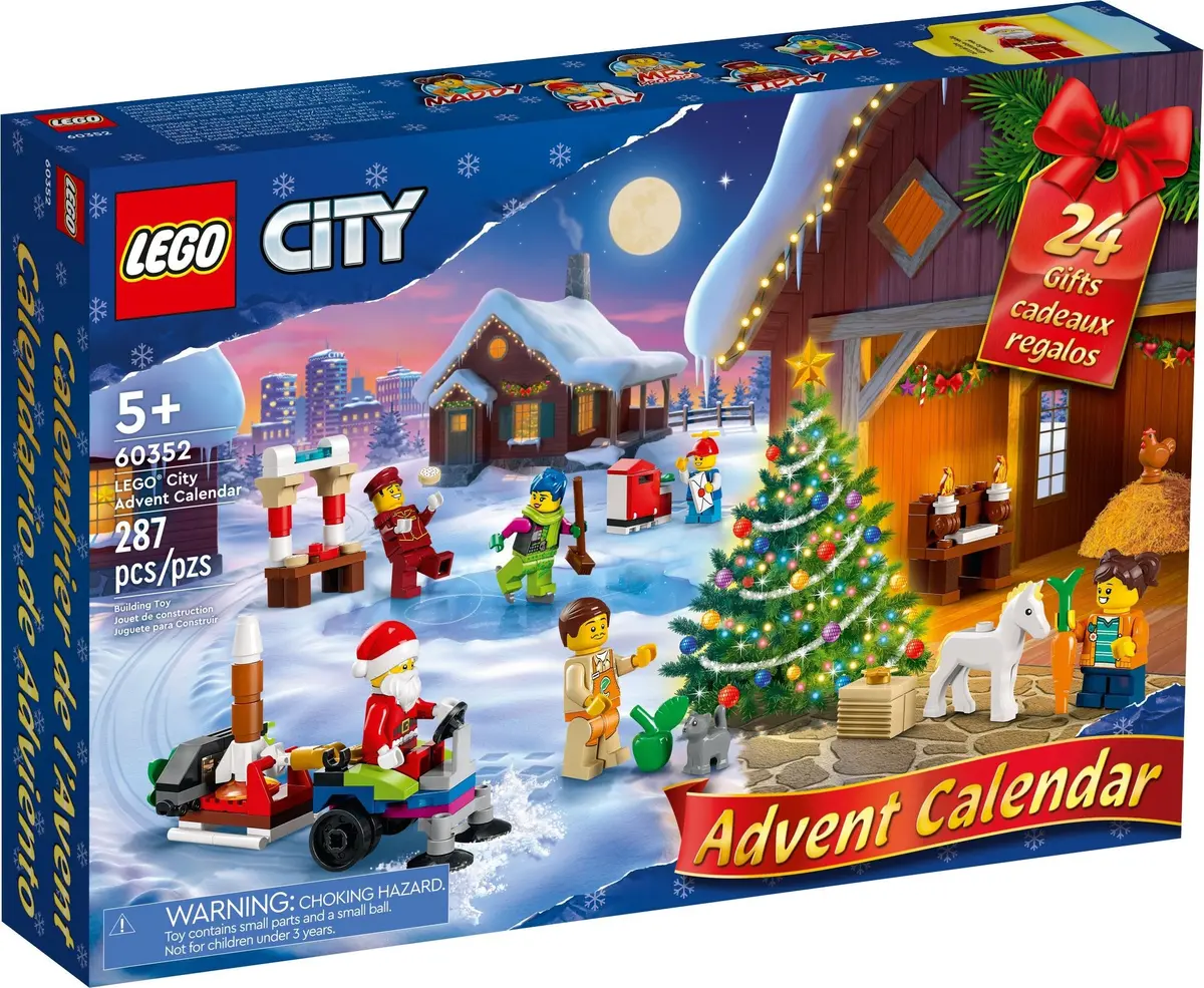 LEGO City 60352 LEGO City Advent Calendar set, image 2