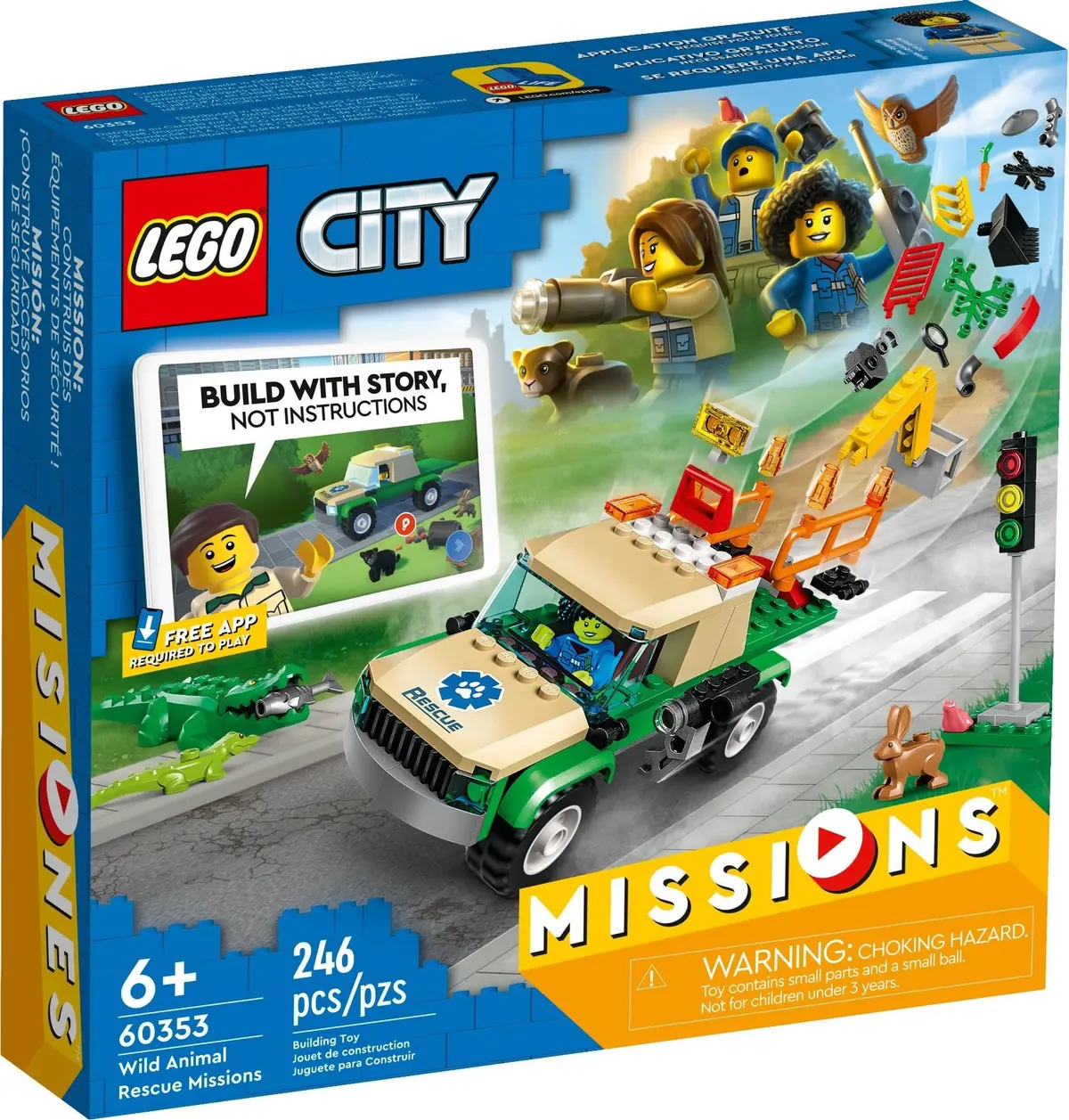 LEGO City 60353 Wild Animal Rescue Missions set, image 2