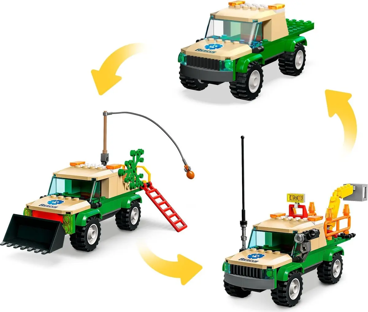 LEGO City 60353 Wild Animal Rescue Missions set, image 3