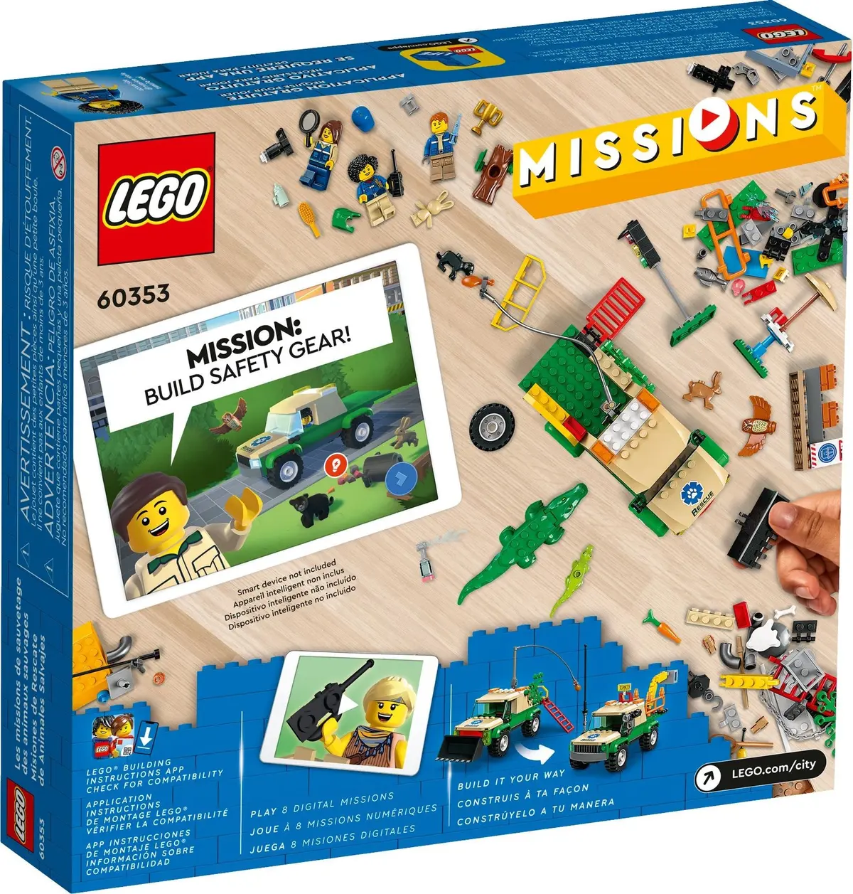 LEGO City 60353 Wild Animal Rescue Missions set, image 5